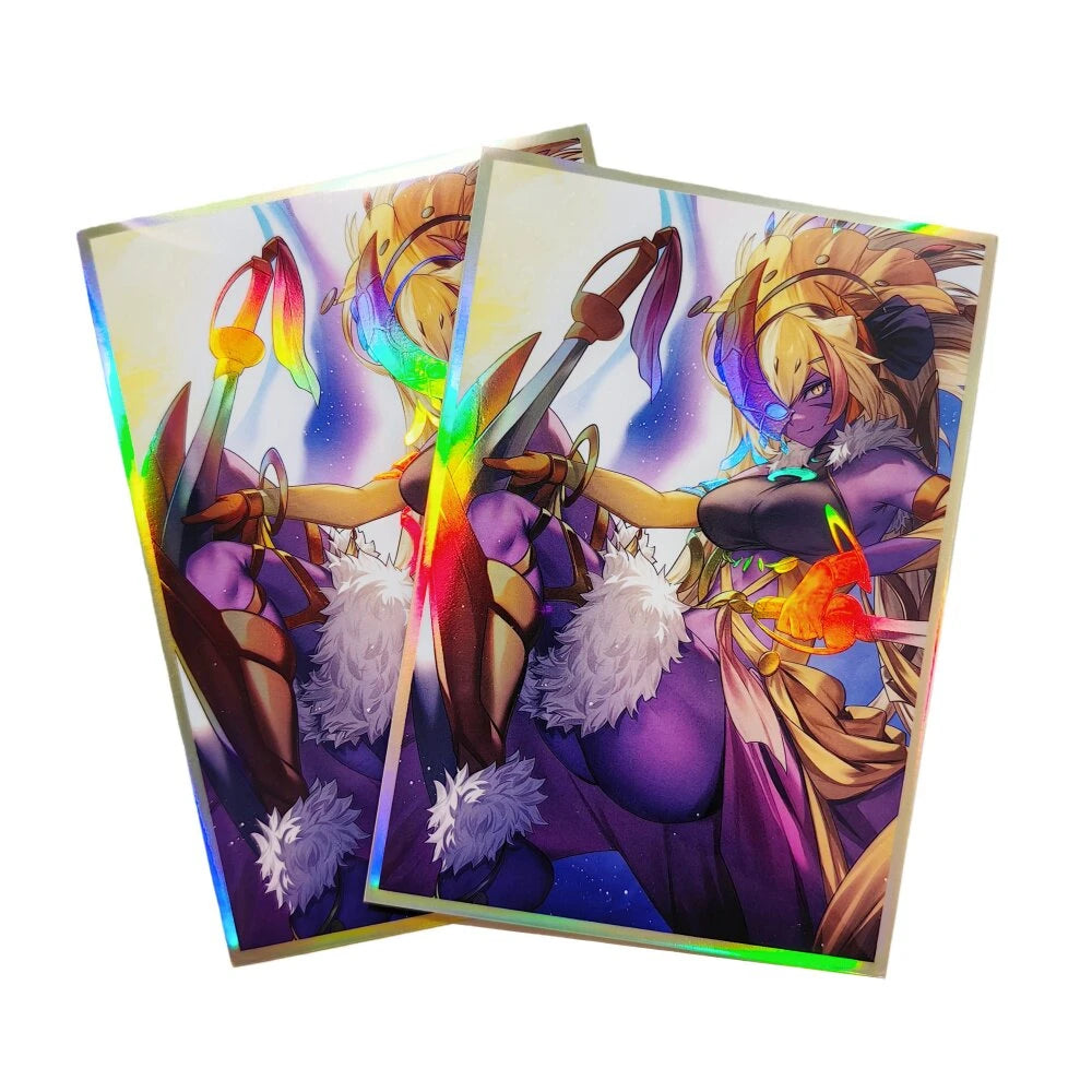 34 Styles 50Pcs/set 63X90Mm Diy Yu-Gi-Oh! Dark Magician Girl Card Sleeves Color Flash Ygo Card Protective Cover Maliss Gift Toy