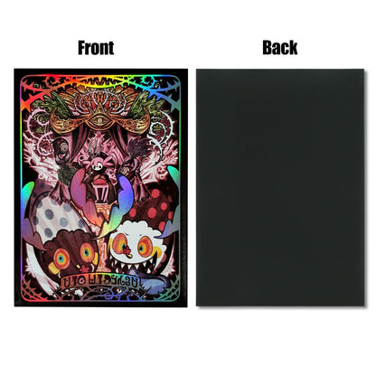 50 PCS 66*91mm Standard Size Art Anime Card Sleeves for MGT/PKM/PTCG Game Top Loading Board Game Trading Card