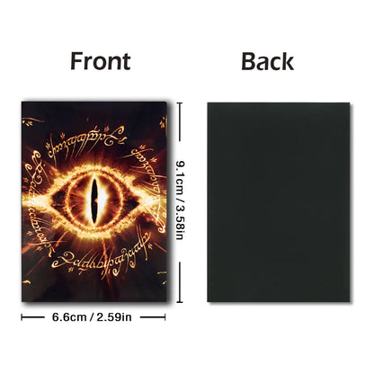 60PCS 66×91mm Art Card Sleeves Board Game Cards Protector Compatible with PKM/MTG/PTCG Card Protector Best Gift for Friend