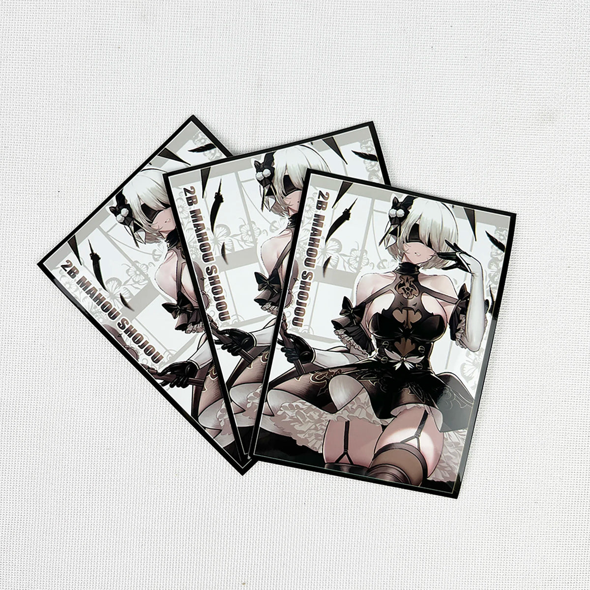 60 PCS Art Anime Card Sleeves for MTG, 67×92mm Top Loading Board Game Inner Card Protector for TCG/PTCG/PKM(Hito Kawashima)