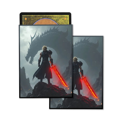 60PCS 66X91mm Standard Size Art Cartoon Anime Card Sleeves for MGT/TCG  Board Game Trading Card The Best Gift for Collectors