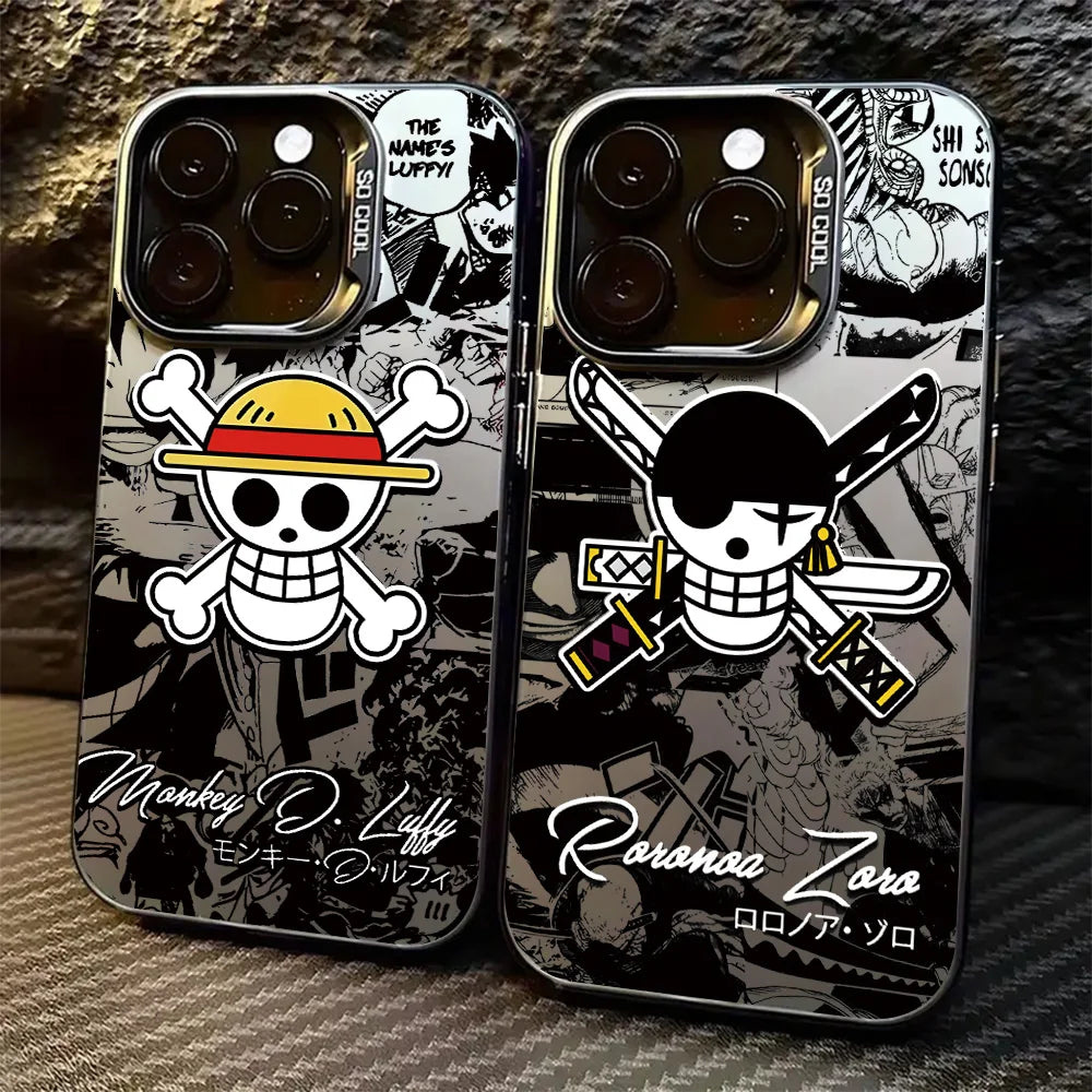 New Anime One Piece Phone Case for IPhone 17 17e 16e 16 15 14 13 12 11 Mini Pro Max X XR Air Plus Anti Fall Matte Back Cover