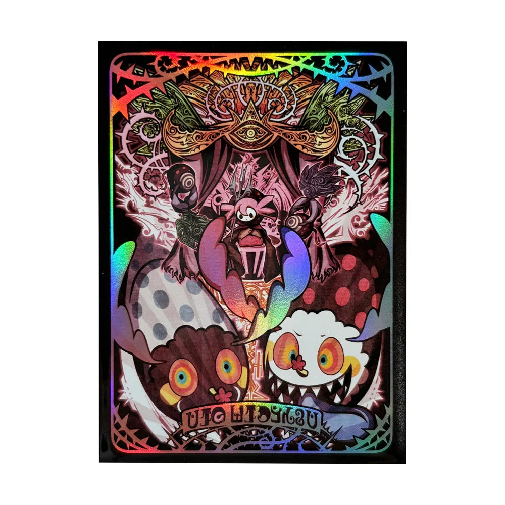 50 PCS 66*91mm Standard Size Art Anime Card Sleeves for MGT/PKM/PTCG Game Top Loading Board Game Trading Card