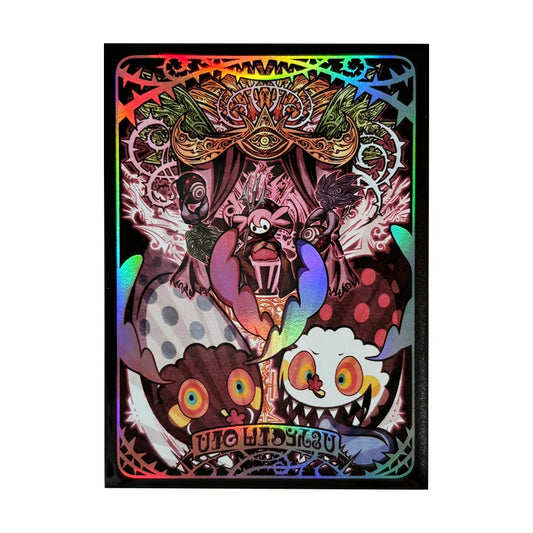 50 PCS 66*91mm Standard Size Art Anime Card Sleeves for MGT/PKM/PTCG Game Top Loading Board Game Trading Card