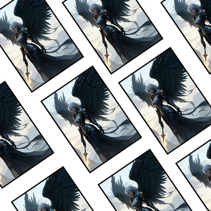60PCS 66x91mm Anime Card Sleeves Cartoon Character Standard Size TCG Deck Shield Card Protector for MTG/PTCG/TCG