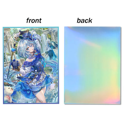 67x92mm 60PCS Laser High Quality Anime Card Sleeves Perfect fit MGT/PKM/PTCG Game Cards Trading Card Protector
