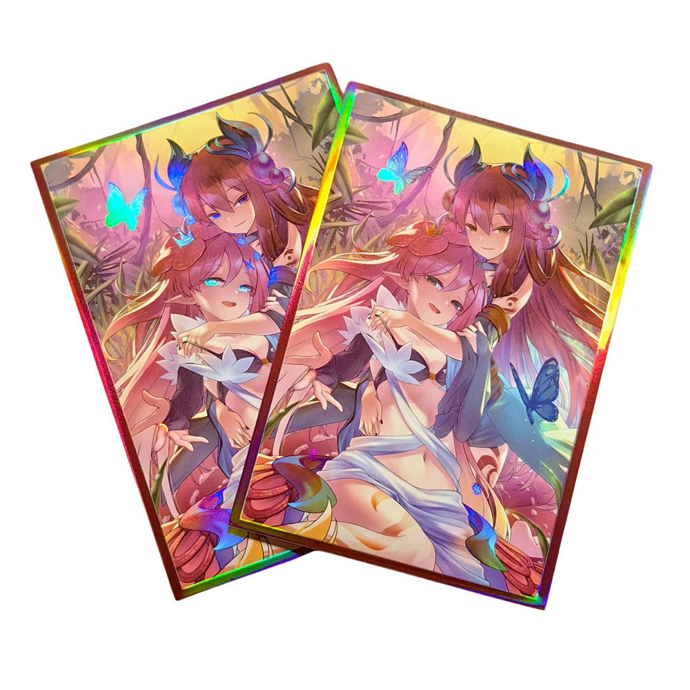 34 Styles 50Pcs/set 63X90Mm Diy Yu-Gi-Oh! Dark Magician Girl Card Sleeves Color Flash Ygo Card Protective Cover Maliss Gift Toy