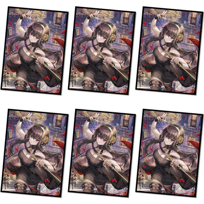 67×92mm 60PCS Standard Size Art Card Sleeves Anime Board Game Card Protector Cards Shield Double Card Cover for MGT/TCG Card