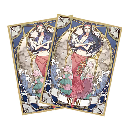 60PCS 67*92mm One Piece Card Sleeves Protector for MTG PTCG Trading Card Sleeves Anime Yamato/ Shanks /Nami OPCG Cards Sleeves