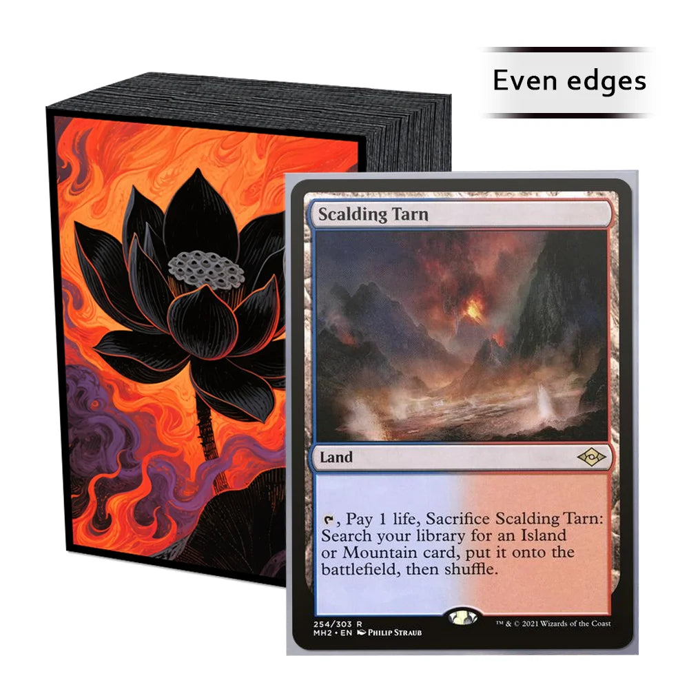 60PCS 66X91mm 4 Styles Standard Size Printing Anime Card Sleeves for MGT Board Game Trading Card The Best Gift for Collector