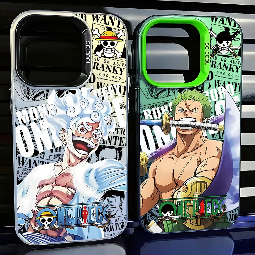 Anime One Piece Luffys Zoros Phone Case for Xiaomi Redmi Note 7 8 9 9S 10 11 12 13 14 15 Pro Plus 4G 5G Anti Fall Matte Cover