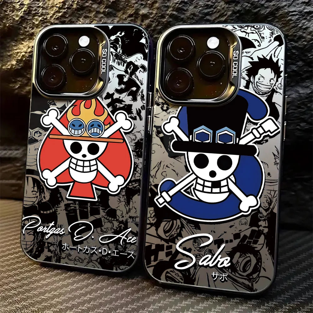 New Anime One Piece Phone Case for IPhone 17 17e 16e 16 15 14 13 12 11 Mini Pro Max X XR Air Plus Anti Fall Matte Back Cover