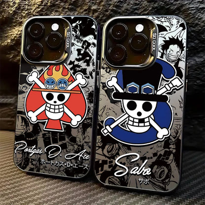 New Anime One Piece Phone Case for IPhone 17 17e 16e 16 15 14 13 12 11 Mini Pro Max X XR Air Plus Anti Fall Matte Back Cover