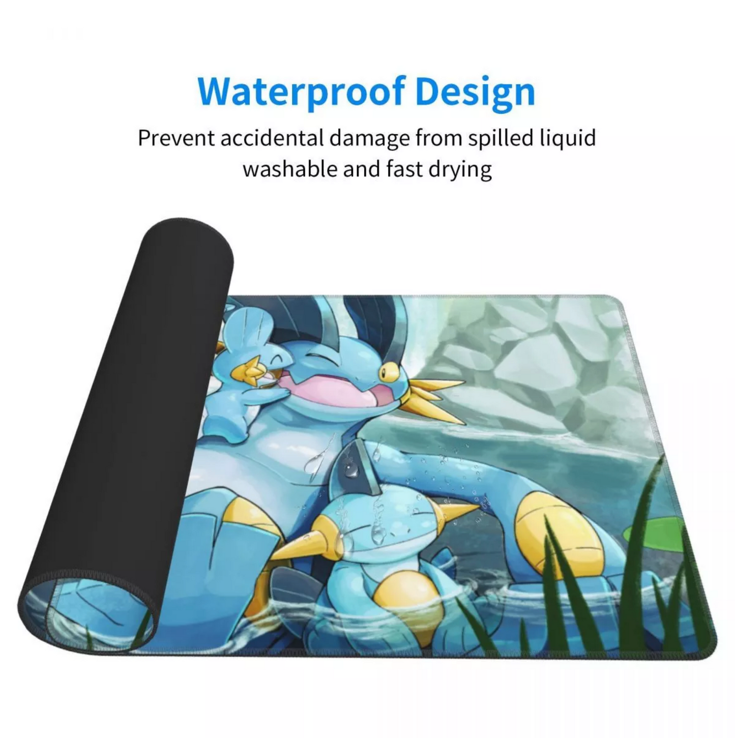 Swampert Board Game Pokemon Table Playmat Card Game TCG CCG Pad Deskmat Mousepad