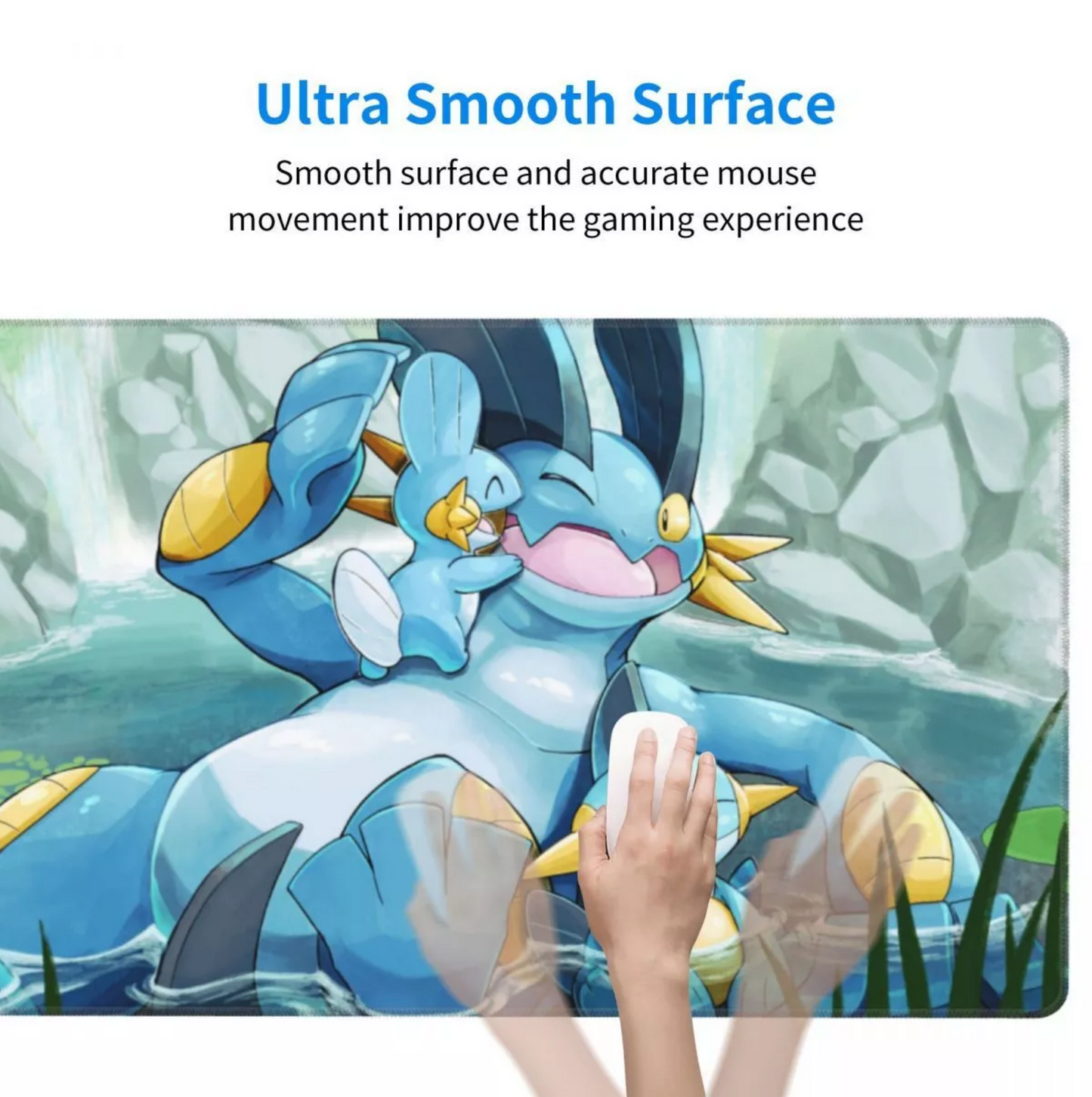 Swampert Board Game Pokemon Table Playmat Card Game TCG CCG Pad Deskmat Mousepad