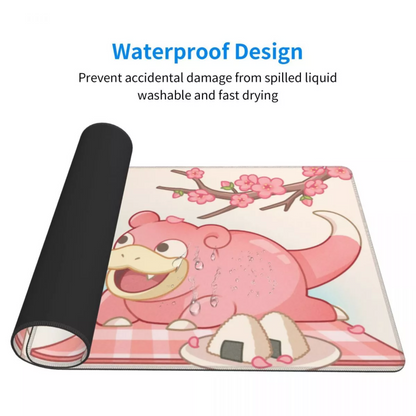 Psyduck Slowpoke Board Game Pokemon Playmat Card Game TCG CCG Deskmat Mousepad
