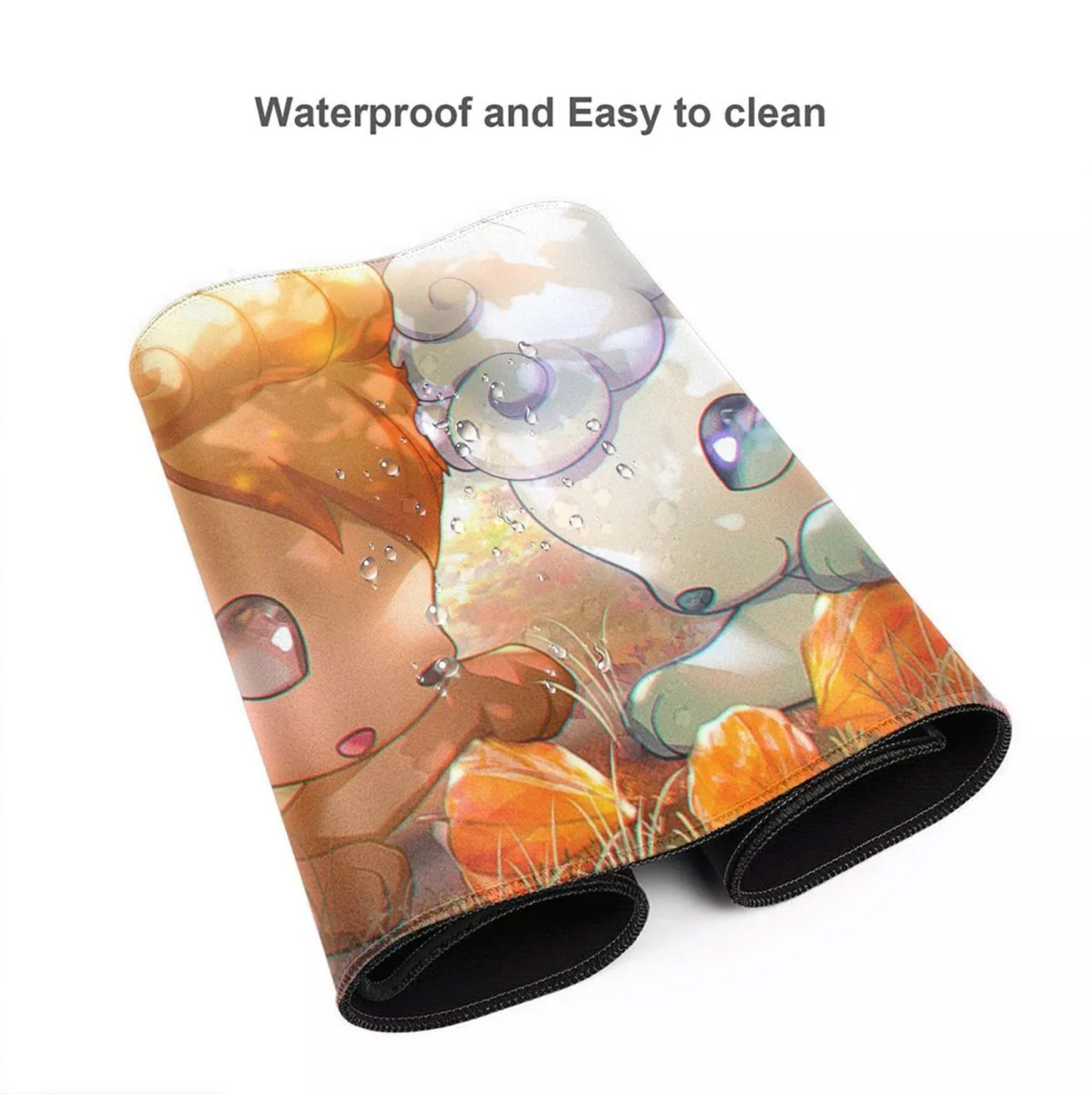 Alolan Vulpix Board Game Pokemon Playmat Card Game TCG CCG Deskmat Mousepad