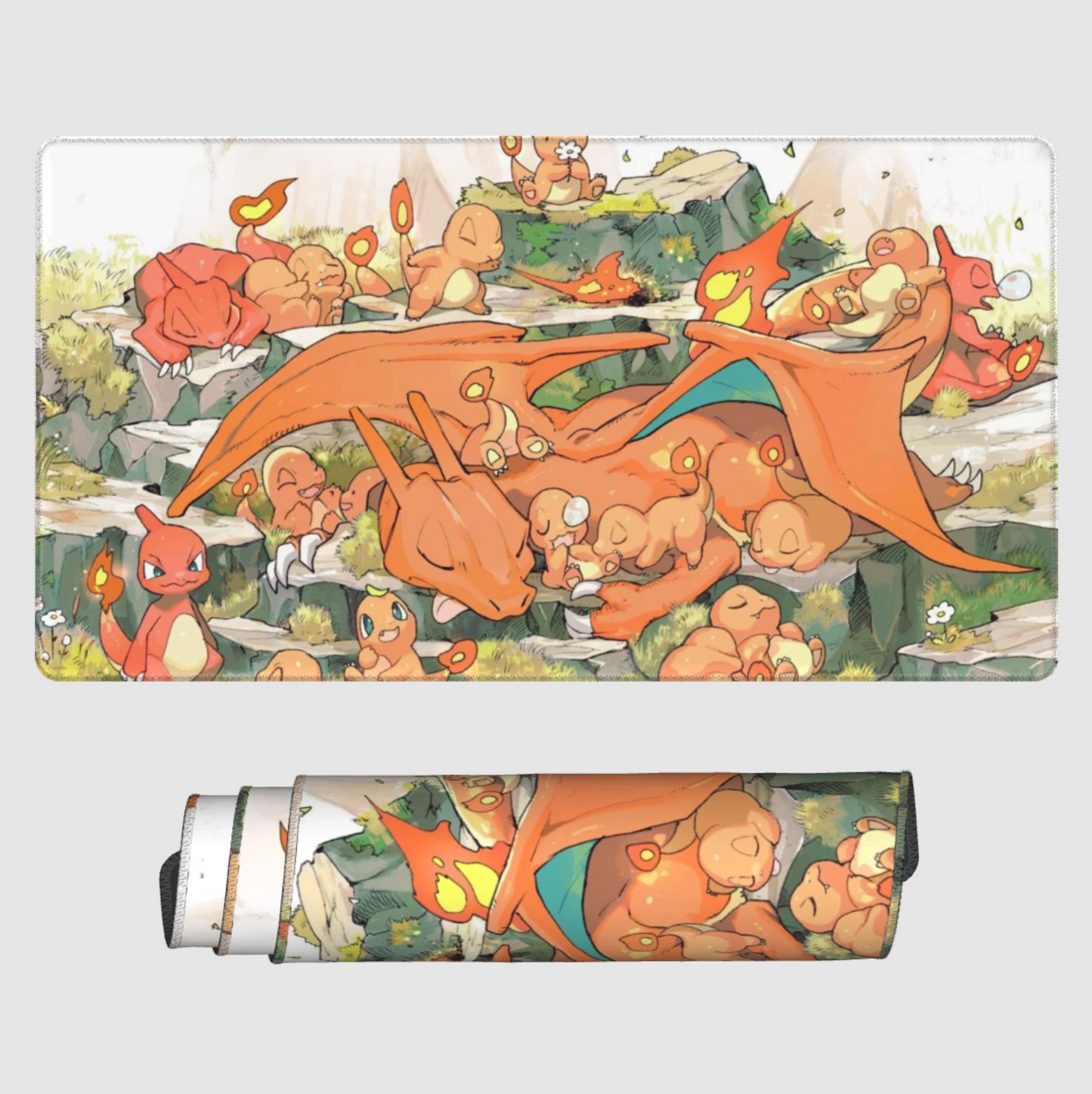 Charizard Board Game Pokemon Table Playmat Card Game TCG CCG Deskmat Mousepad