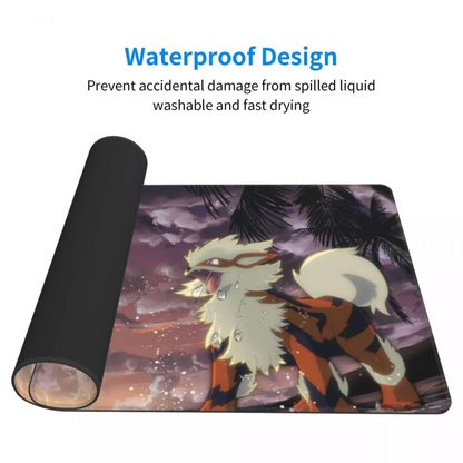 Board Card Game Pokemon Arcanine Mousepad PTCG CCG MTG Card Game Playmat Deskmat