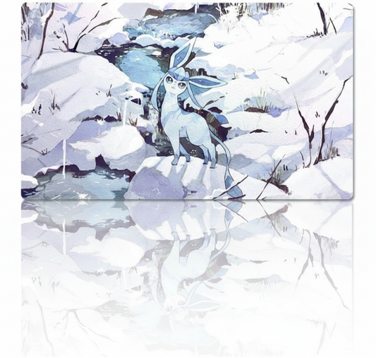 Glaceon Board Game Pokemon Table Playmat TCG CCG Play Mat Gaming Pad Mousepad
