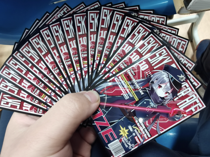 Sky Striker Raye & Roze Magazine Cover Card Sleeves