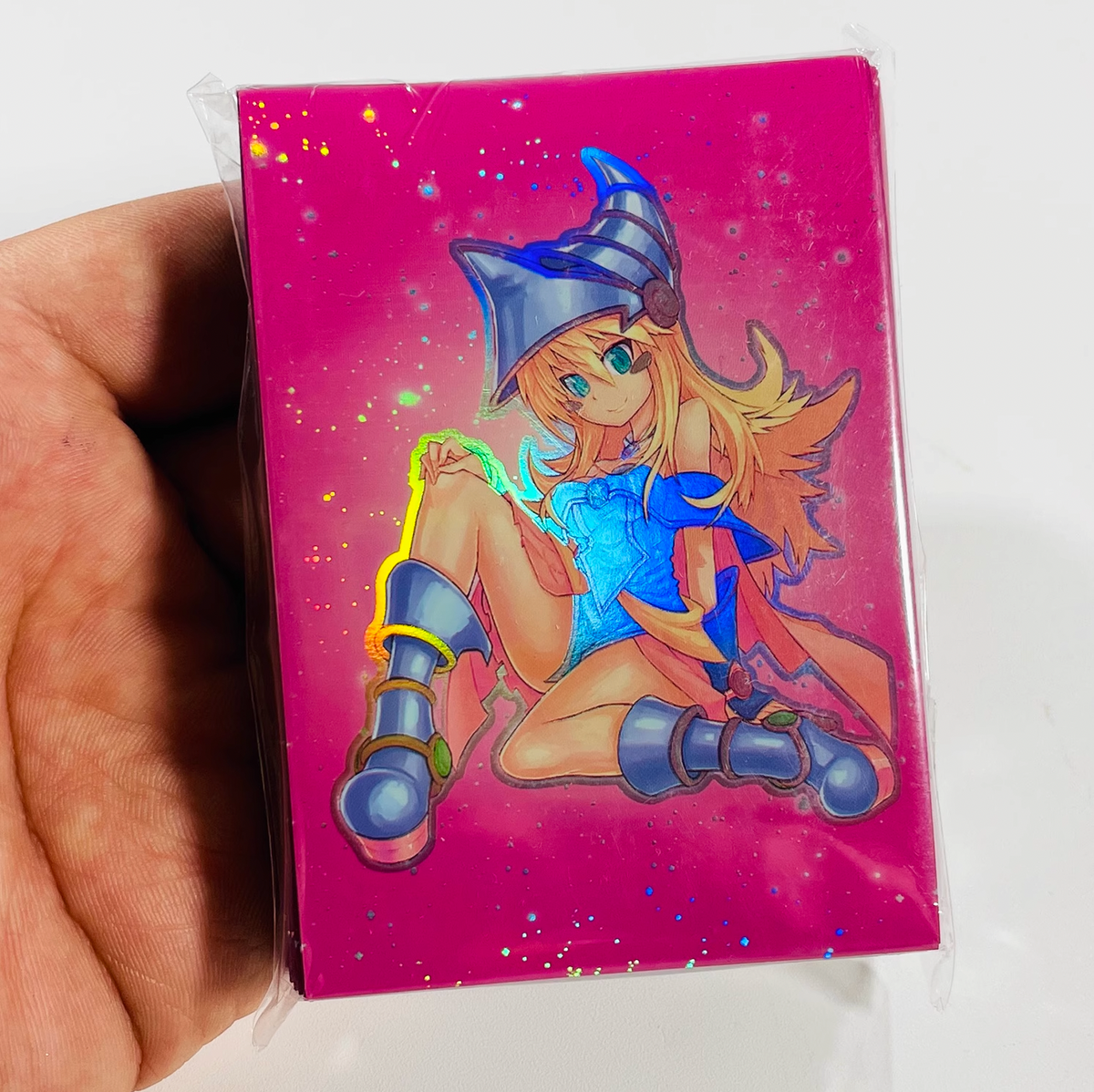 Dark Magician Girl Pink Holographic Card Sleeves