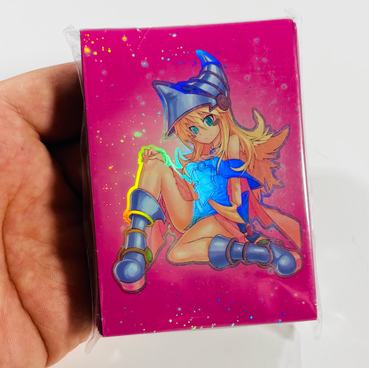 Dark Magician Girl Pink Holographic Card Sleeves