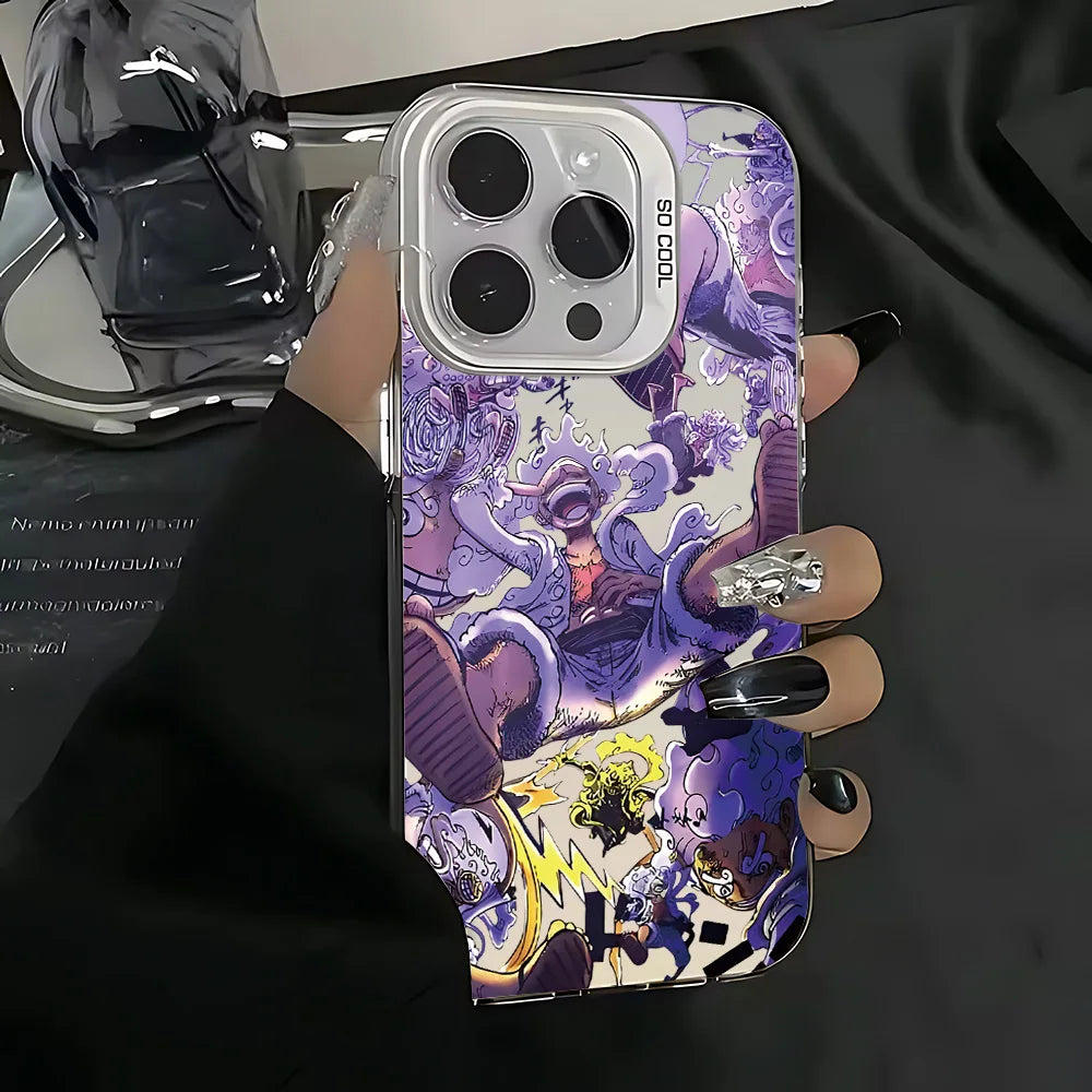 Anime One Piece Luffys Cool Phone Case For iPhone 17 17e 16e 16 15 14 13 12 11 Pro Max Air Plus Anti Fall Matte Back Cover