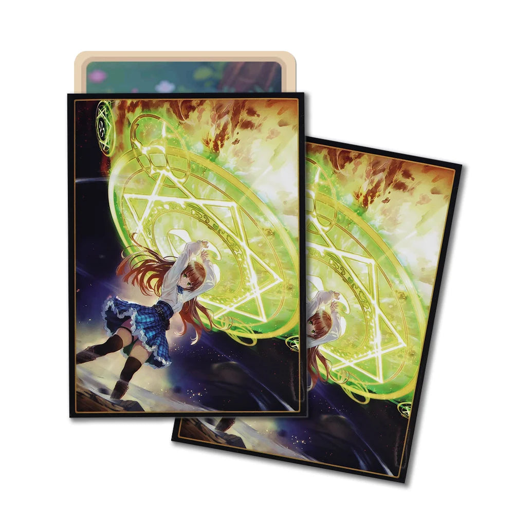 60PCS 67x92mm Glossy Surface Anime Card Sleeves for MGT Card Top Loading Board Game Inner Card Protector for TCG/PTCG Cards