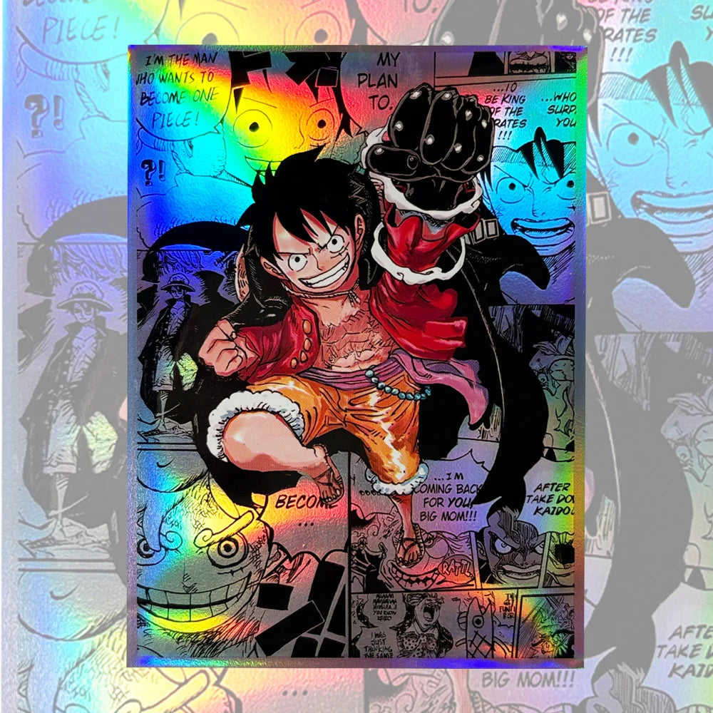 60PCS 67X92mm Standard Size Art Anime Card Sleeves OPCG/PTCG Game Top Loading Board Game Trading Card Protector