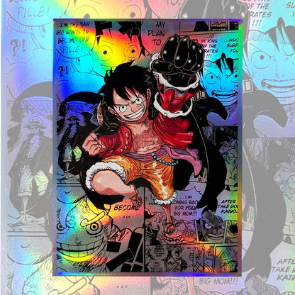 60PCS 67X92mm Standard Size Art Anime Card Sleeves OPCG/PTCG Game Top Loading Board Game Trading Card Protector