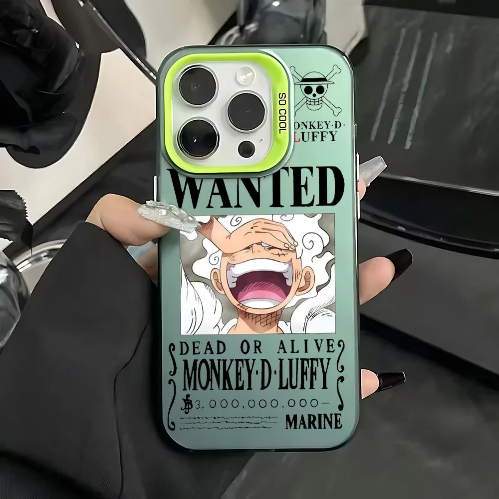 Anime One Piece Nika Luffys Phone Case for IPhone 17 17e 16e 16 15 14 13 12 11 Pro Max Air Plus Anti Fall Matte Back Cover