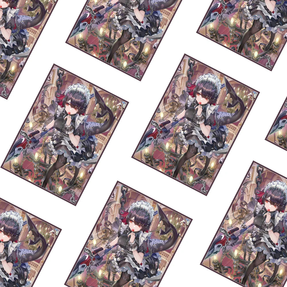 60PCS 66X91mm High-Quality Anime Standard Size Card Sleeves for MGT Trading Card Protector Top Loading Board Game Card Holder