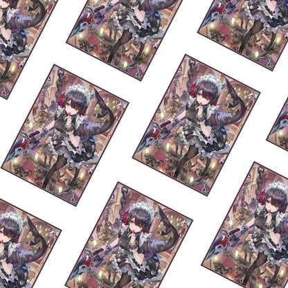 60PCS 66X91mm High-Quality Anime Standard Size Card Sleeves for MGT Trading Card Protector Top Loading Board Game Card Holder
