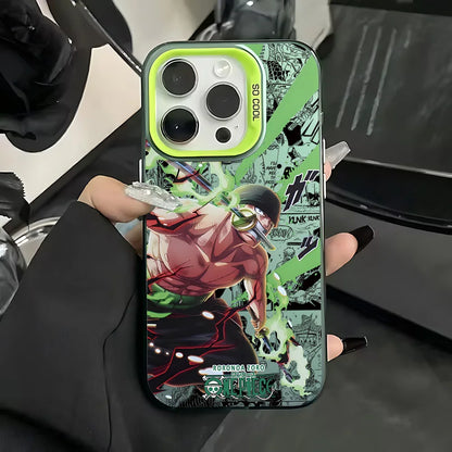 Anime One Piece Luffys Zoros Phone Case for IPhone 17 17e 16e 16 15 14 13 12 11 Pro Max Air Plus Anti Fall Matte Back Cover