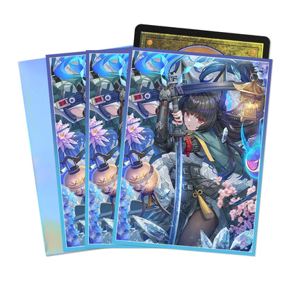 67x92mm Cartoon Card Protective Sleeves Holographic Trading Card Sleeves Board Game Card protector for MGT Card Games
