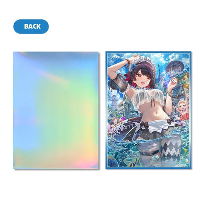 60 PCS 67X92mm Standard Size foil Cartoon Anime Art Board Game Card Sleeves for PTCG/MGT/TCG Game Trading Card