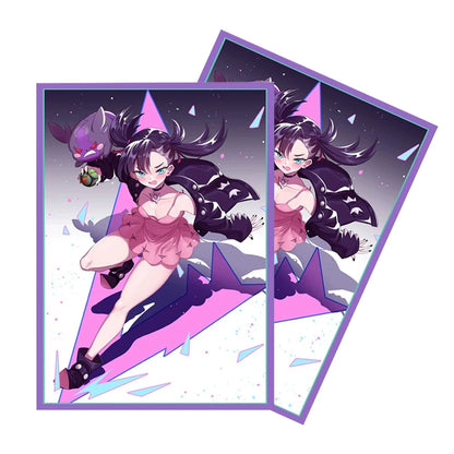 66*91mm Anime Card Sleeves for PTCG/Game Card 50PCS Standard Size Trading Card/Collection Card Sleeves