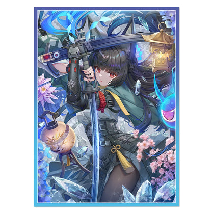 67x92mm Cartoon Card Protective Sleeves Holographic Trading Card Sleeves Board Game Card protector for MGT Card Games