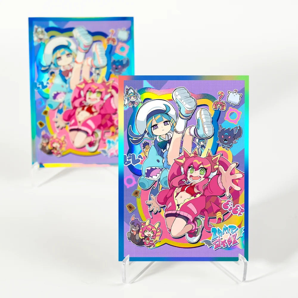 63X90mm 50PCS Unique Japanese Size Anime Card Sleeves Cartoon Card Protector for YGO Card Inner Trading Card Sleeves