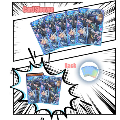 32 Styles 60PCS Standard Size Anime Card Sleeves Protector for PTCG MGT Trading Card Sleeves for Game Card Outer Card Protectors