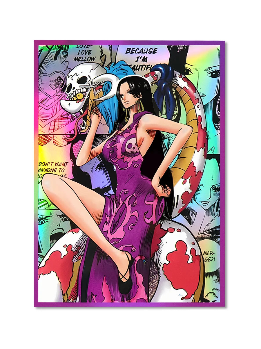 60PCS One Piece Nami /Yamato/Roronoa Zoro Card Sleeves for PTCG MGT Card Protector Game Card Sleeves 67x92mm OPCG Card Sleeves