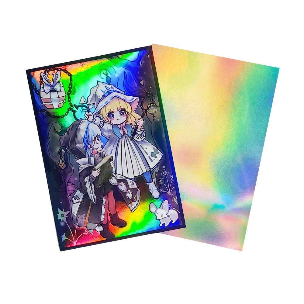 34 Styles 50Pcs/set 63X90Mm Diy Yu-Gi-Oh! Dark Magician Girl Card Sleeves Color Flash Ygo Card Protective Cover Maliss Gift Toy
