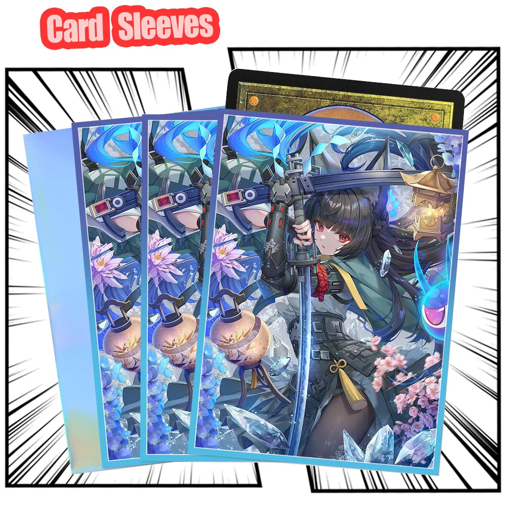 32 Styles 60PCS Standard Size Anime Card Sleeves Protector for PTCG MGT Trading Card Sleeves for Game Card Outer Card Protectors