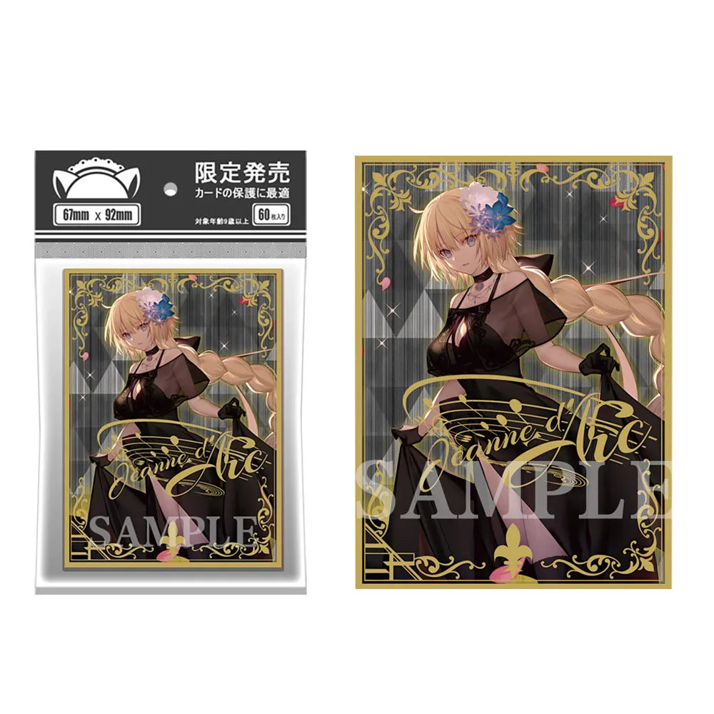 60PCS 67×92mm Cartoon Laser Anime Card Sleeves for MGT Card Protector Compatible with TCG/PTCG/PKM Card Games