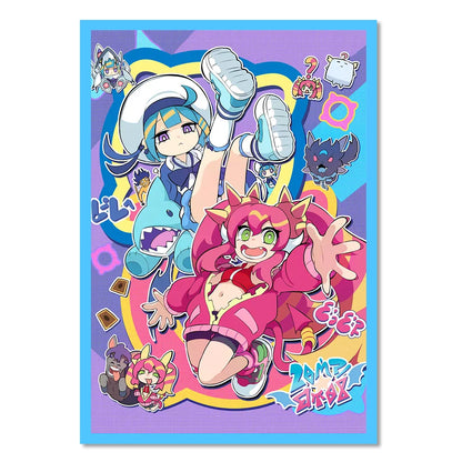 63X90mm 50PCS Unique Japanese Size Anime Card Sleeves Cartoon Card Protector for YGO Card Inner Trading Card Sleeves