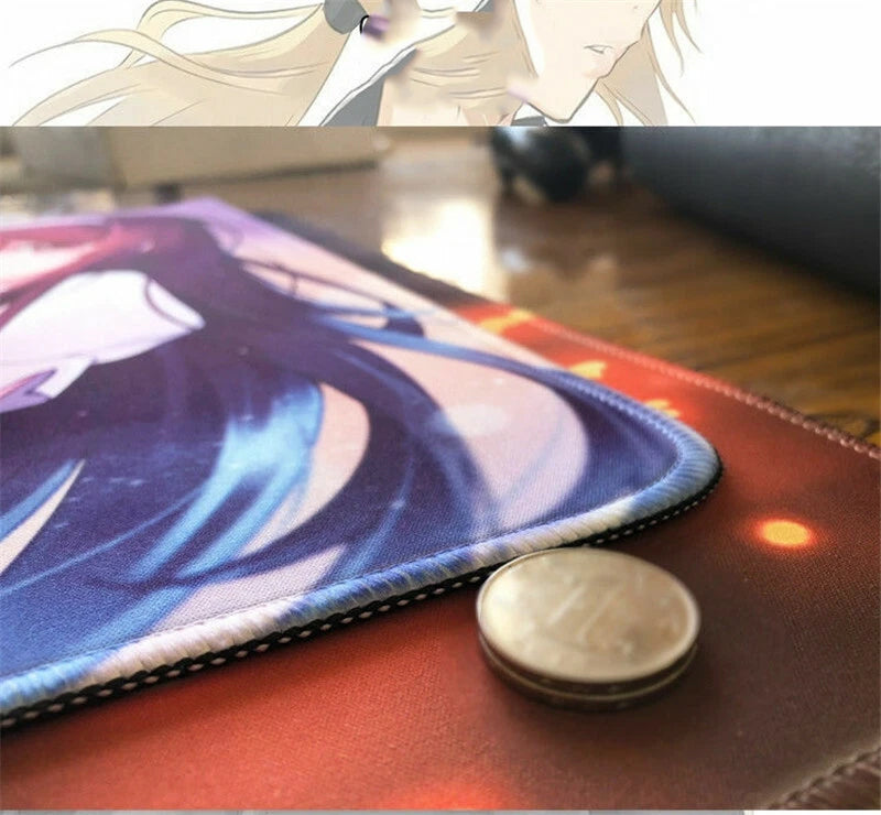 Anime Date a Live Tokisaki Kurumi Large Mouse Pad Keyboard Mat Game Play Mat Hot 28*16 in / 70*40cm