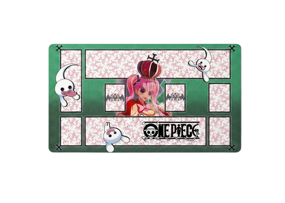 Anime character-themed photo album with 'One Piece' branding on a white background