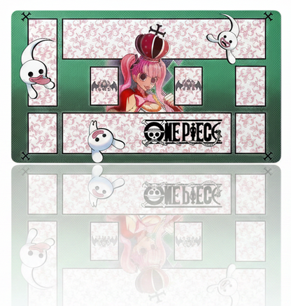 One Piece Perona Playmat Games Mousepad Play Mat of TCG CCG Board Game Deskmat Green