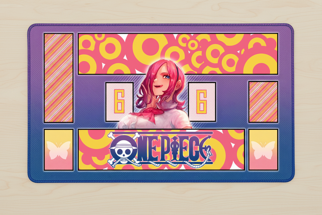 One Piece Perona Playmat Games Mousepad Play Mat of TCG CCG Board Game